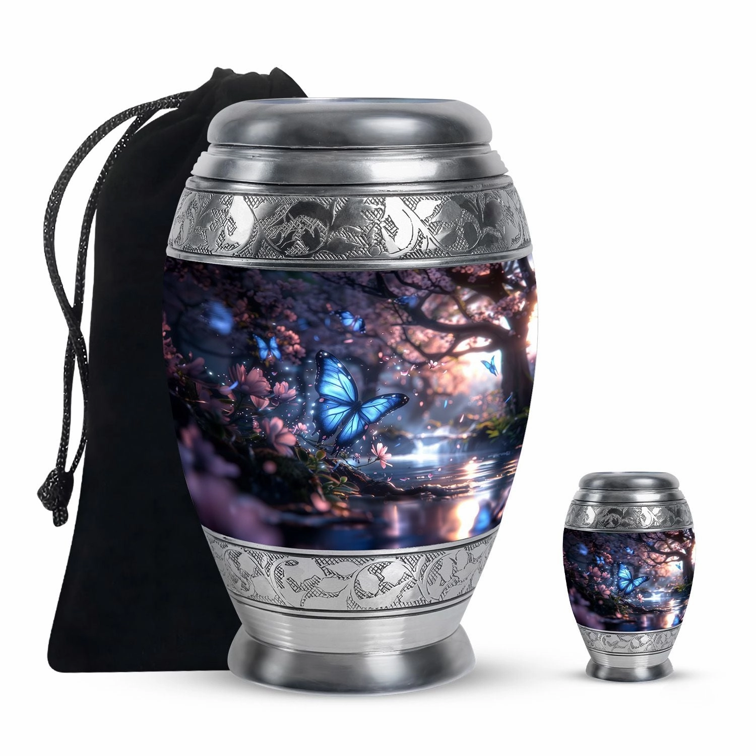 Butterfly Cremation Decorative Urns For Human Ashes Memorial & Funeral Urn