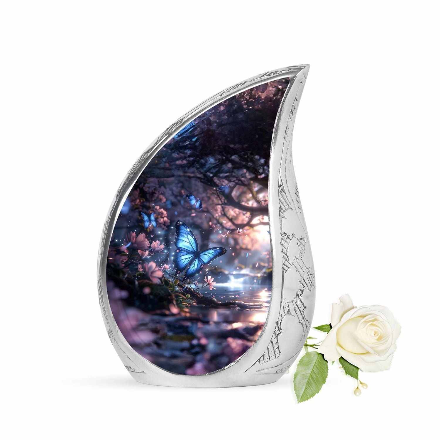 Butterfly Cremation Decorative Urns For Human Ashes Memorial & Funeral Urn