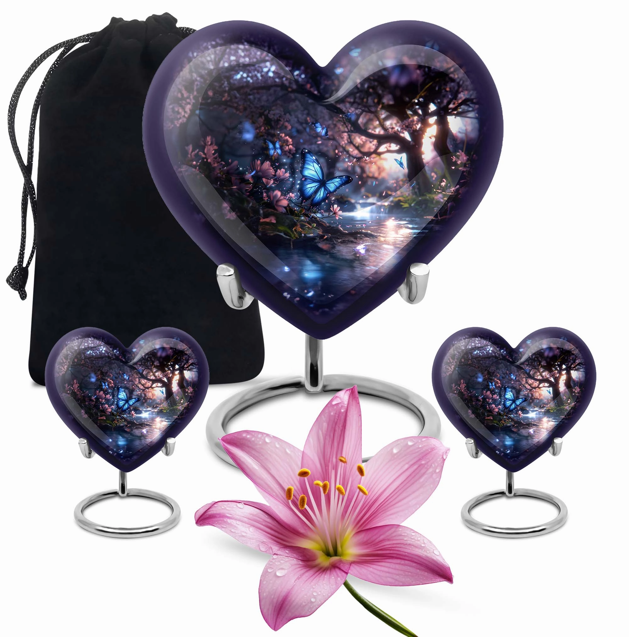 Butterfly Cremation Decorative Urns For Human Ashes Memorial & Funeral Urn