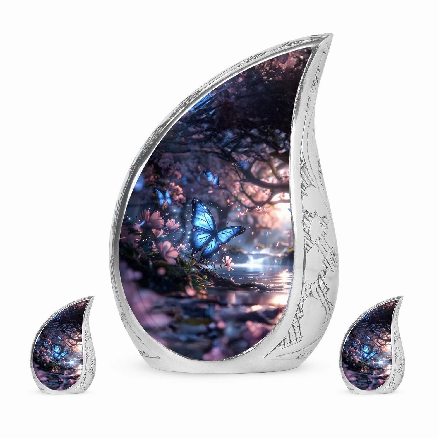 Butterfly Cremation Decorative Urns For Human Ashes Memorial & Funeral Urn