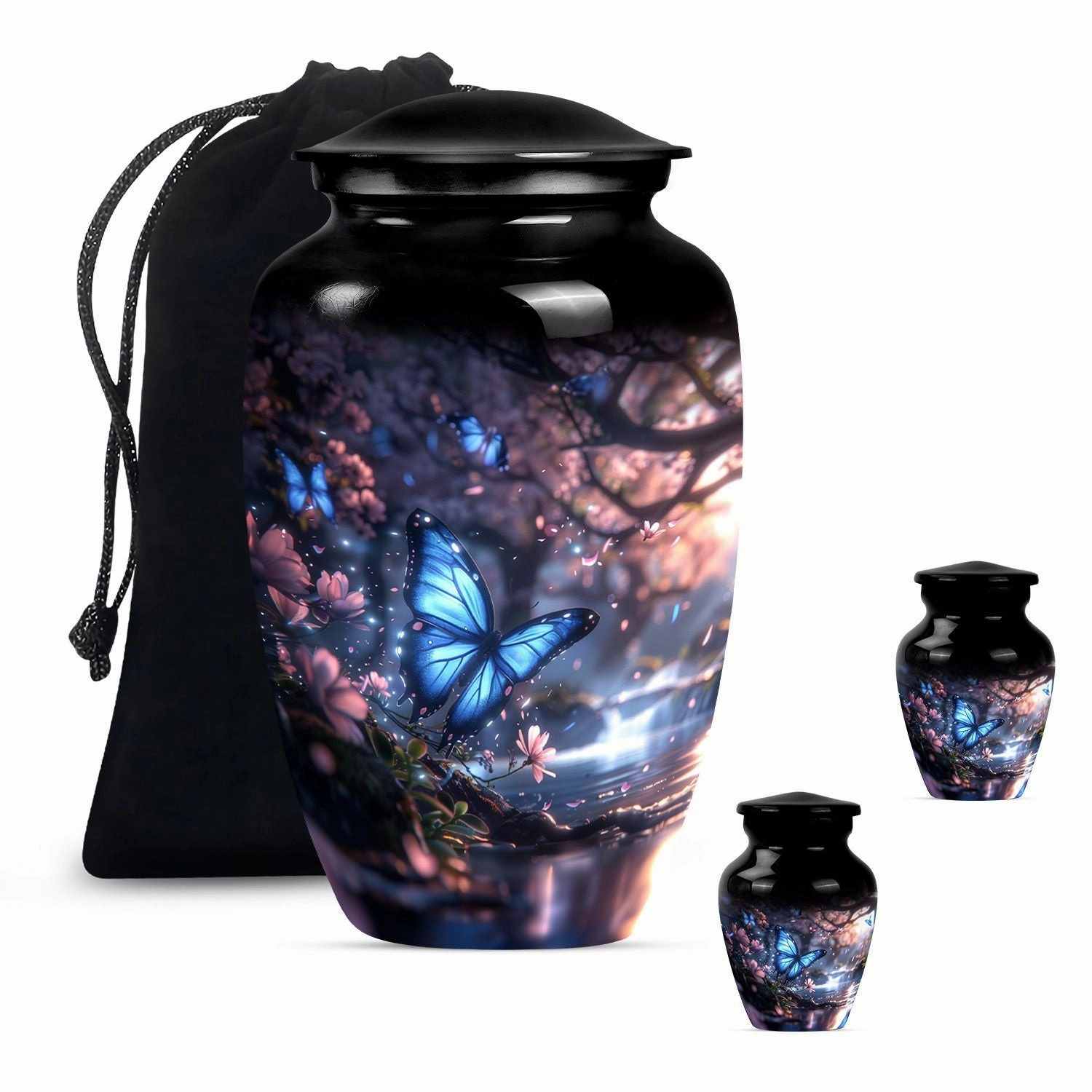 Butterfly Cremation Decorative Urns For Human Ashes Memorial & Funeral Urn