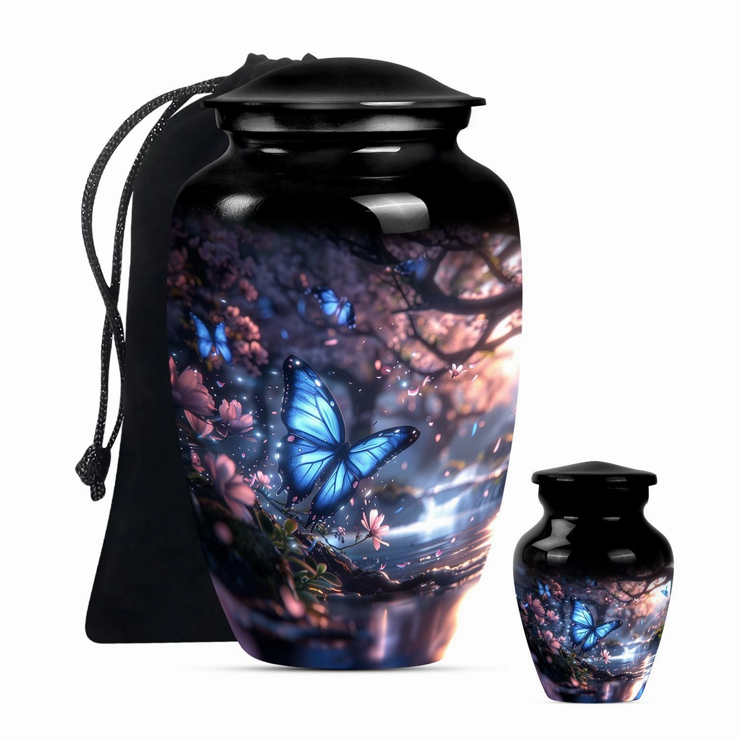 Butterfly Cremation Decorative Urns For Human Ashes Memorial & Funeral Urn