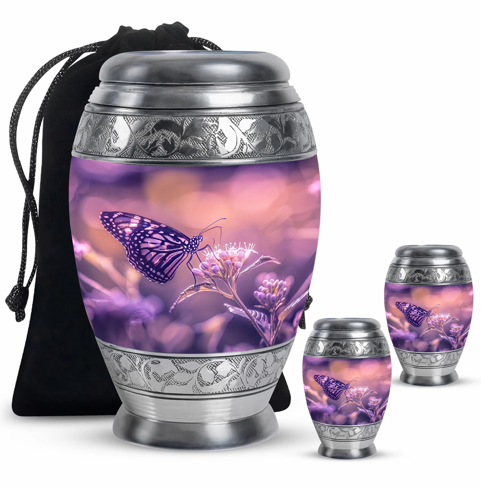 Butterfly Cremation Urns For Human Ashes Adult Memorial & Funeral Urn