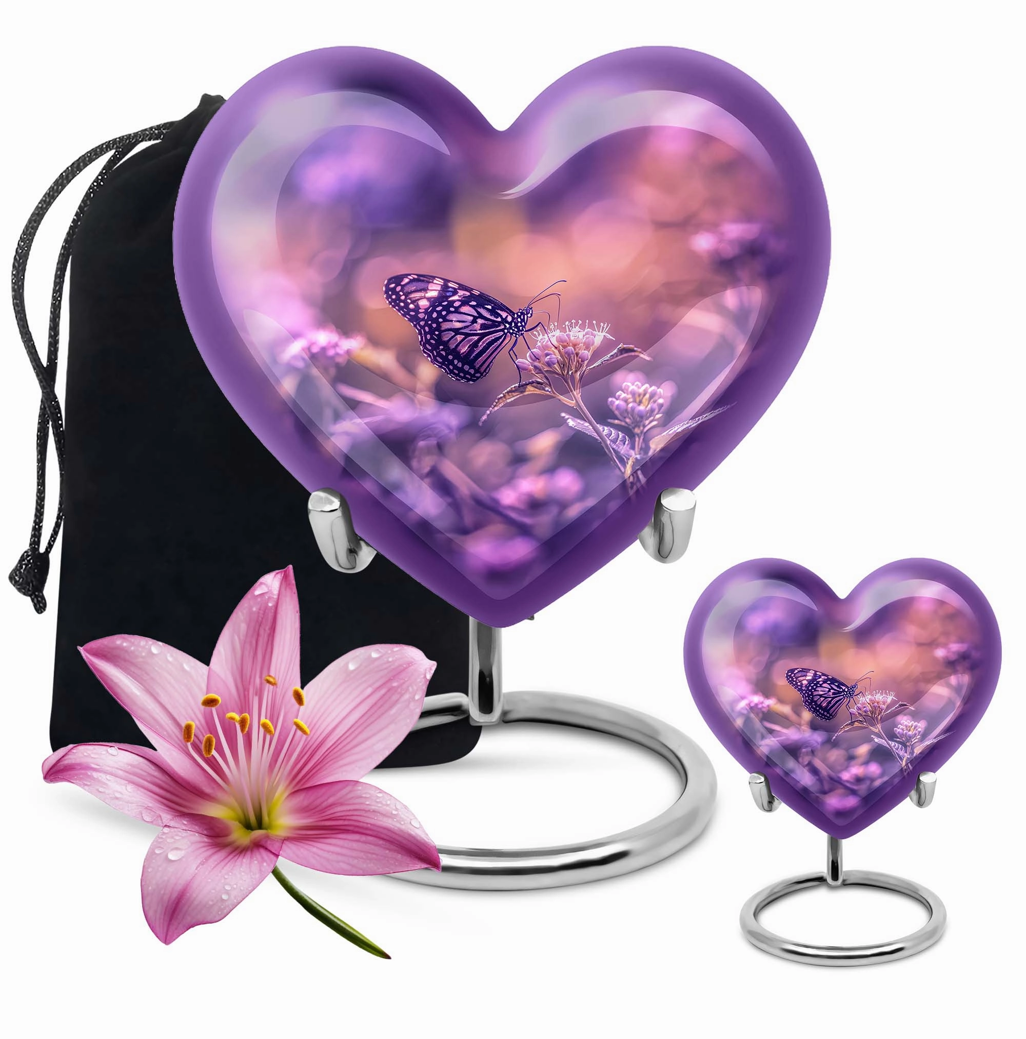Butterfly Cremation Urns For Human Ashes Adult Memorial & Funeral Urn