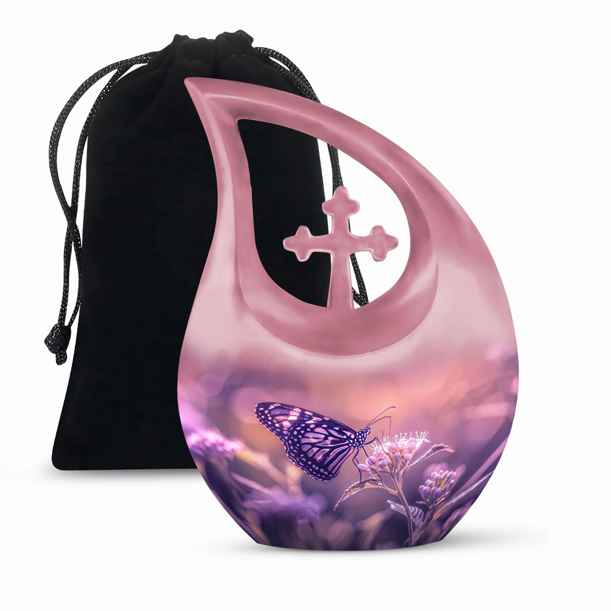 Butterfly Cremation Urns For Human Ashes Adult Memorial & Funeral Urn