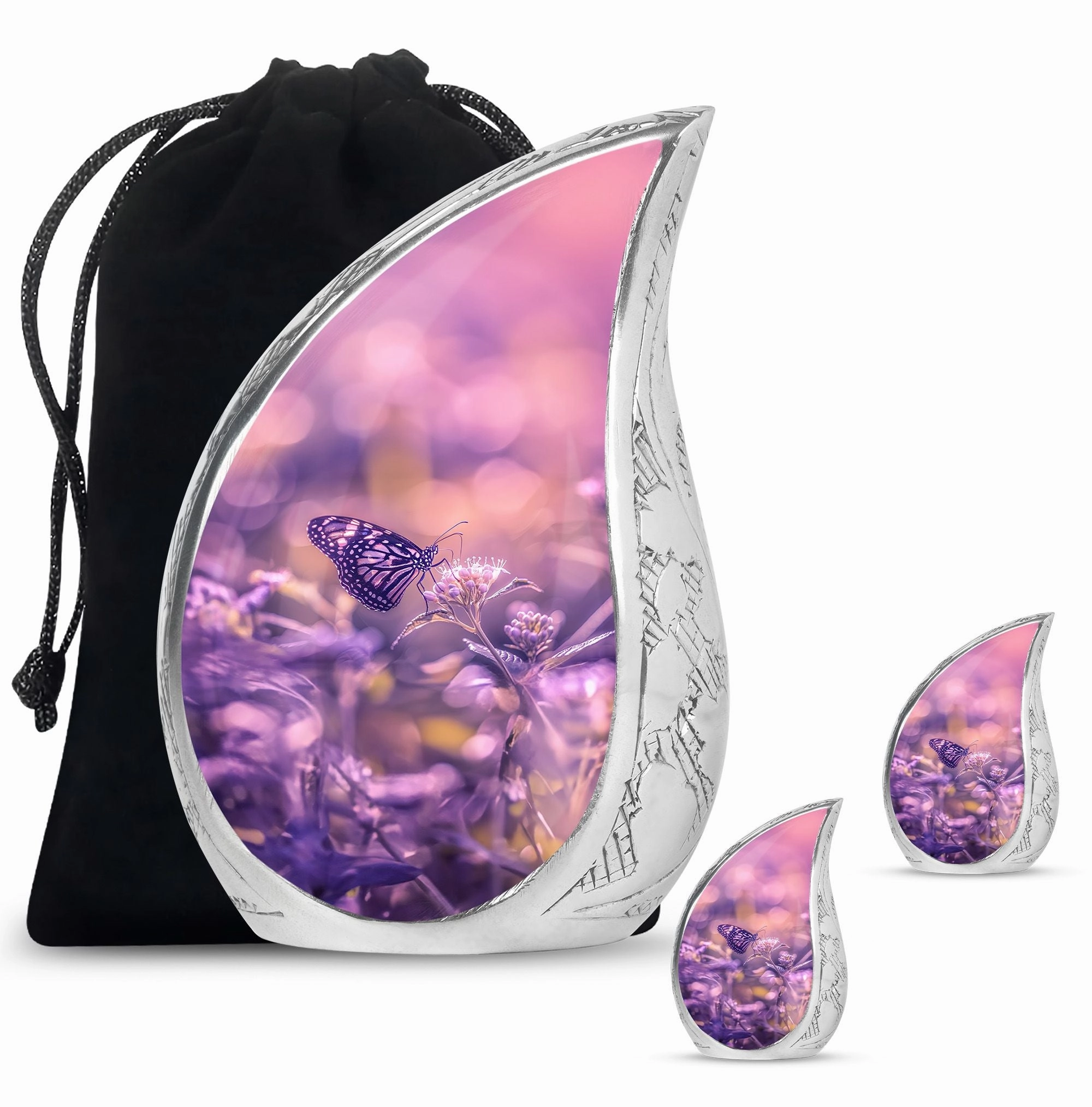 Butterfly Cremation Urns For Human Ashes Adult Memorial & Funeral Urn