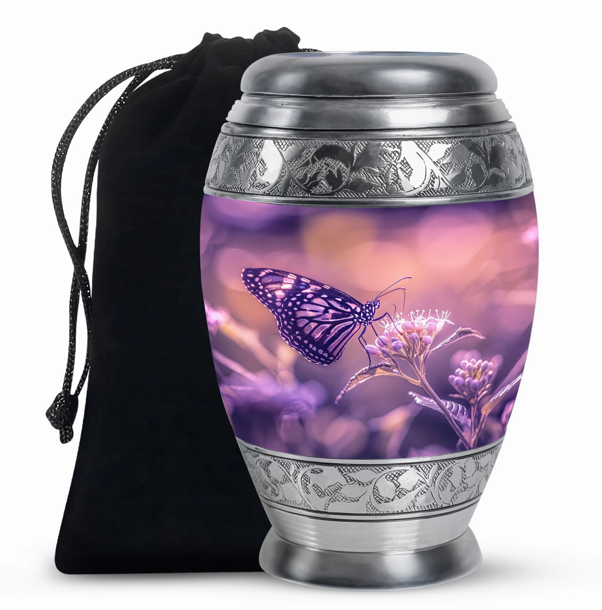 Butterfly Cremation Urns For Human Ashes Adult Memorial & Funeral Urn