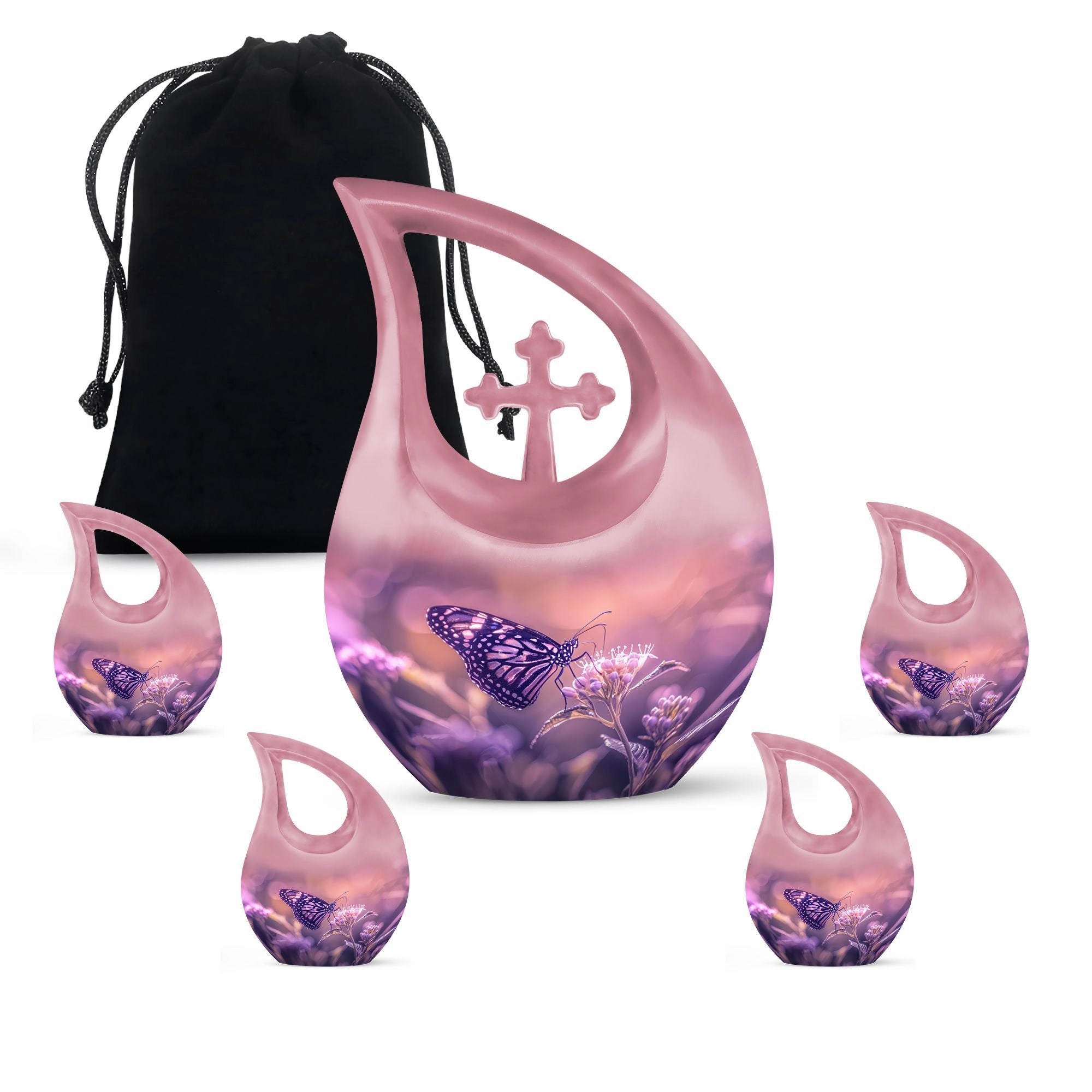Butterfly Cremation Urns For Human Ashes Adult Memorial & Funeral Urn