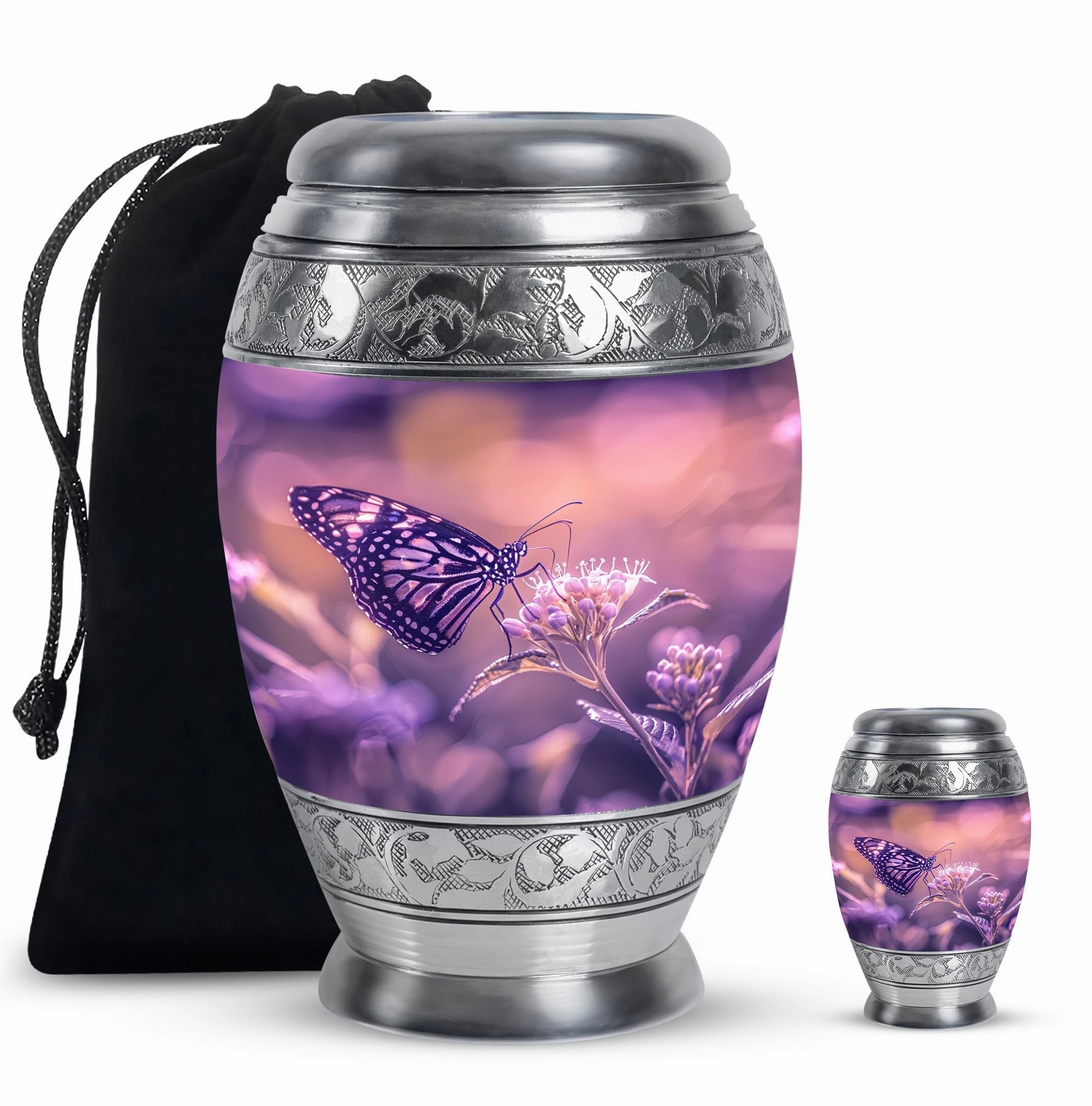 Butterfly Cremation Urns For Human Ashes Adult Memorial & Funeral Urn