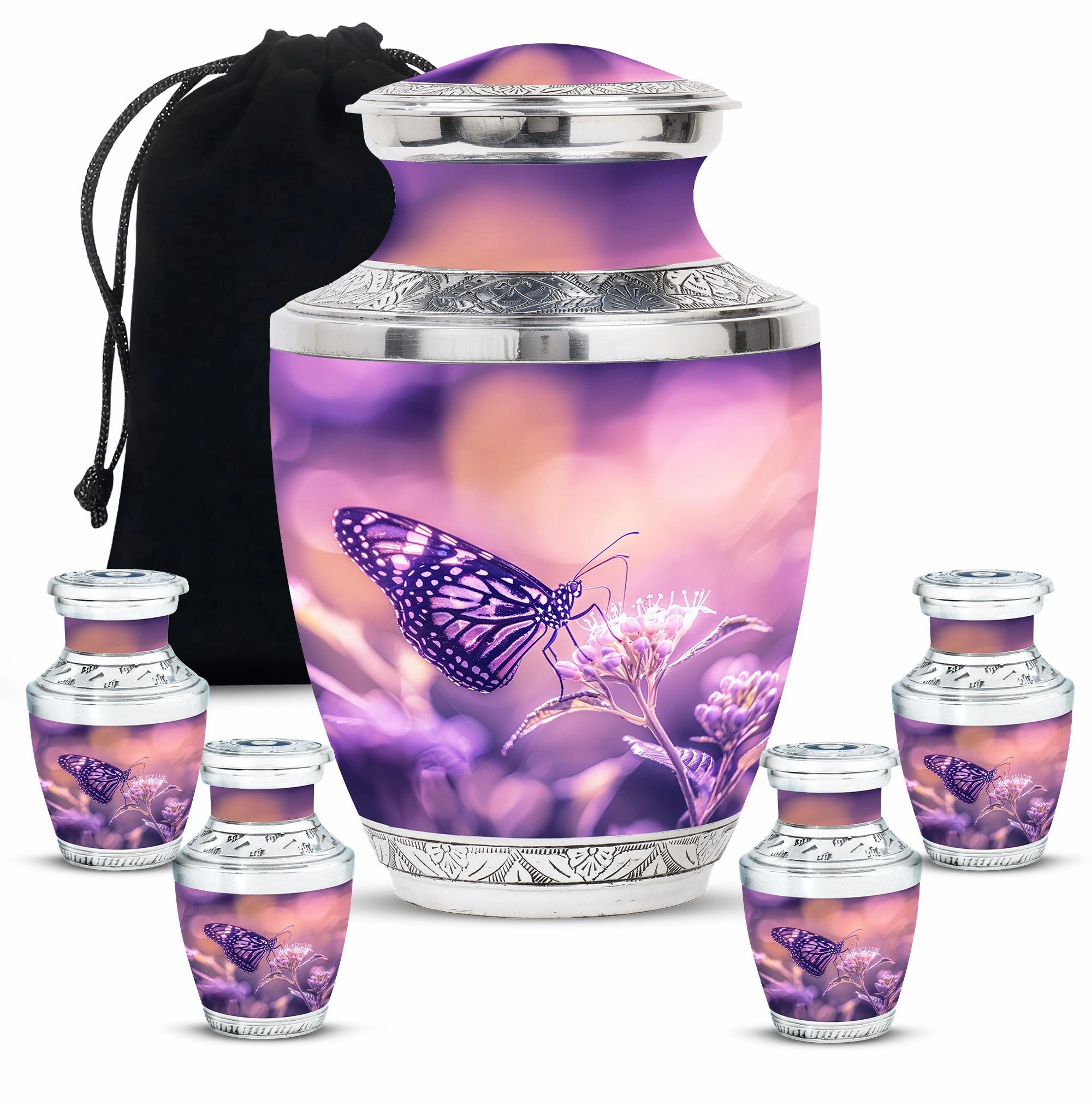 Butterfly Cremation Urns For Human Ashes Adult Memorial & Funeral Urn