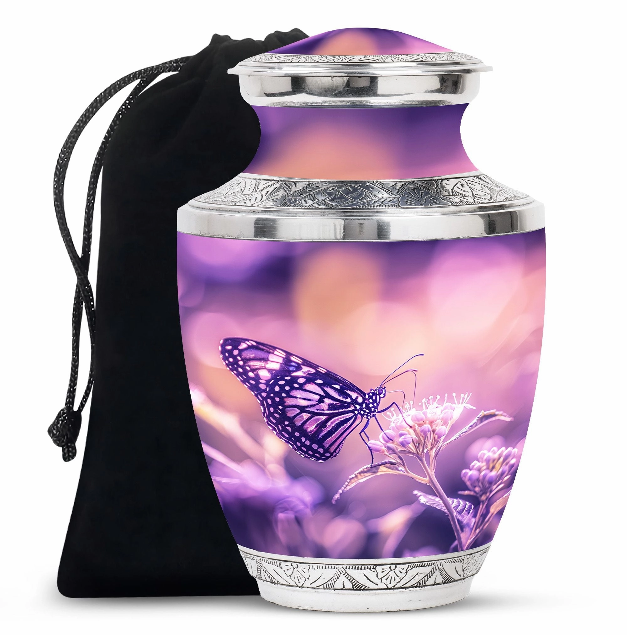 Butterfly Cremation Urns For Human Ashes Adult Memorial & Funeral Urn