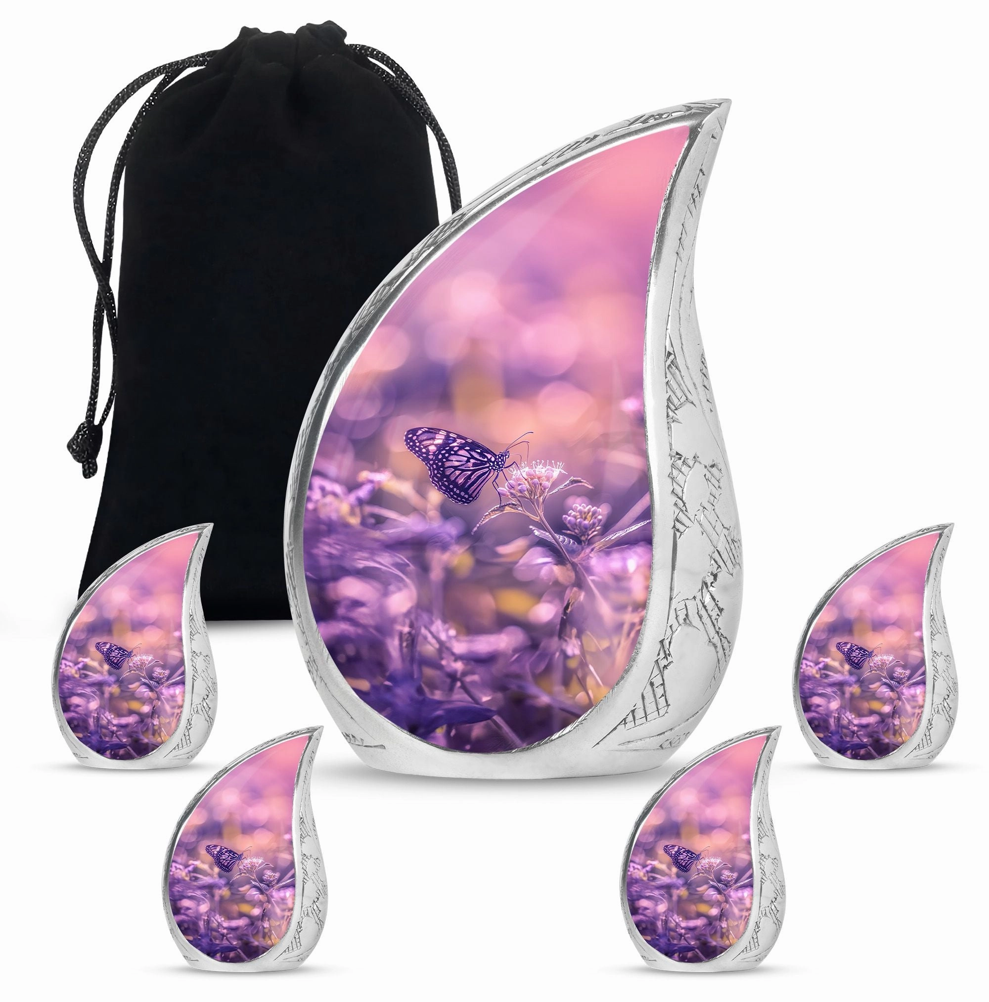 Butterfly Cremation Urns For Human Ashes Adult Memorial & Funeral Urn