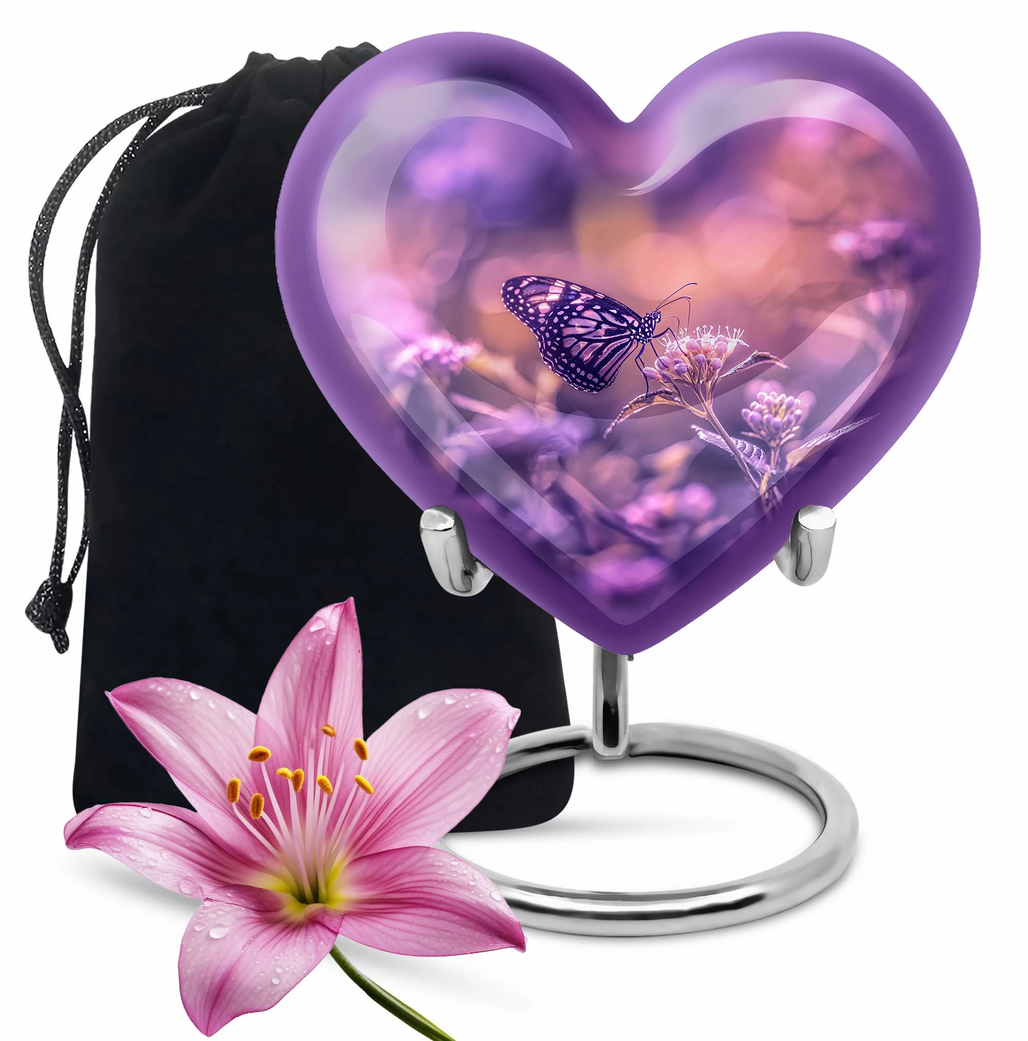 Butterfly Cremation Urns For Human Ashes Adult Memorial & Funeral Urn