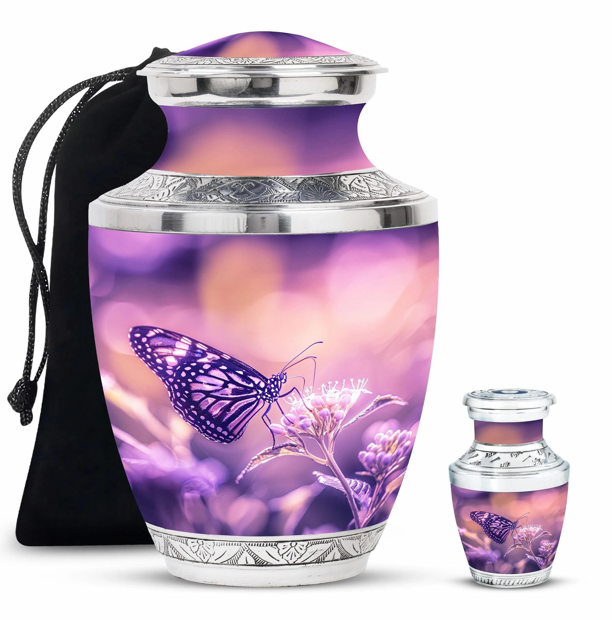 Butterfly Cremation Urns For Human Ashes Adult Memorial & Funeral Urn