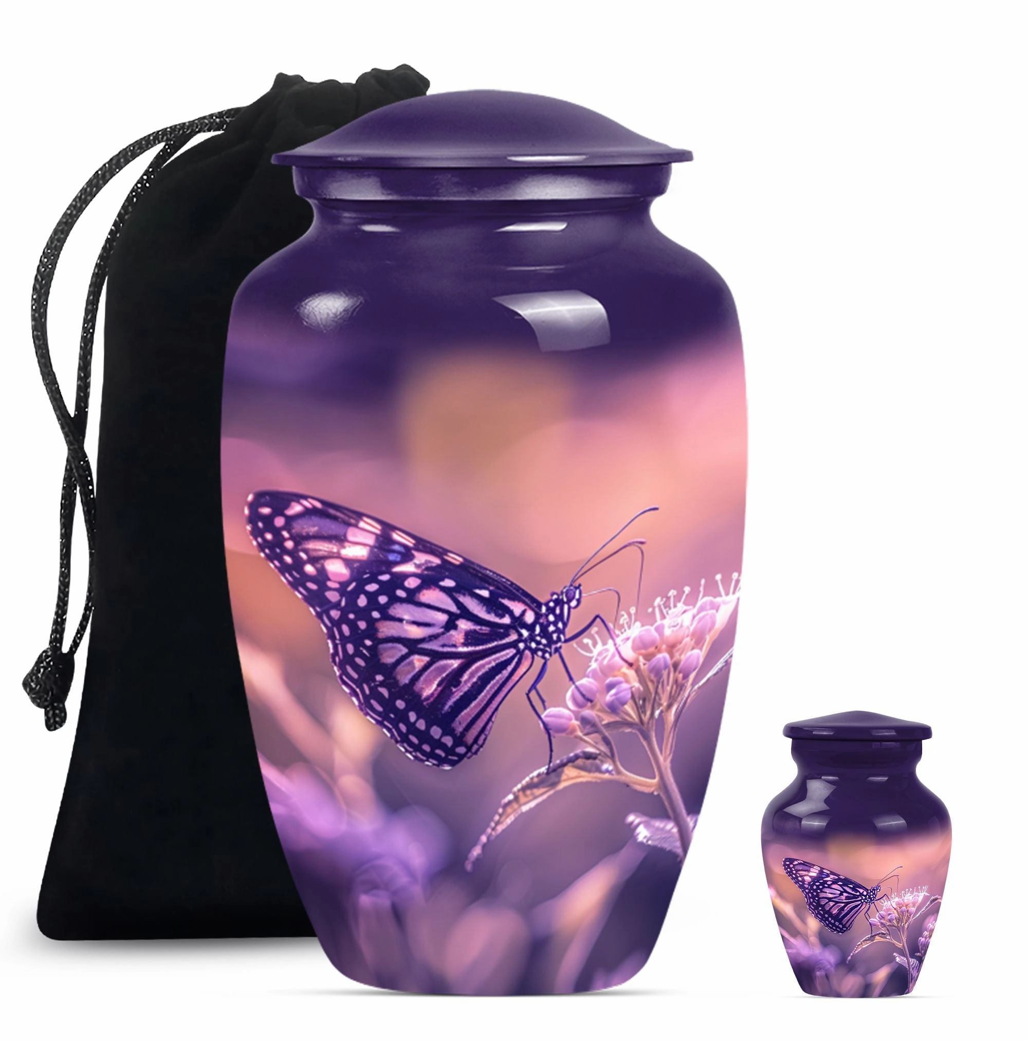 Butterfly Cremation Urns For Human Ashes Adult Memorial & Funeral Urn