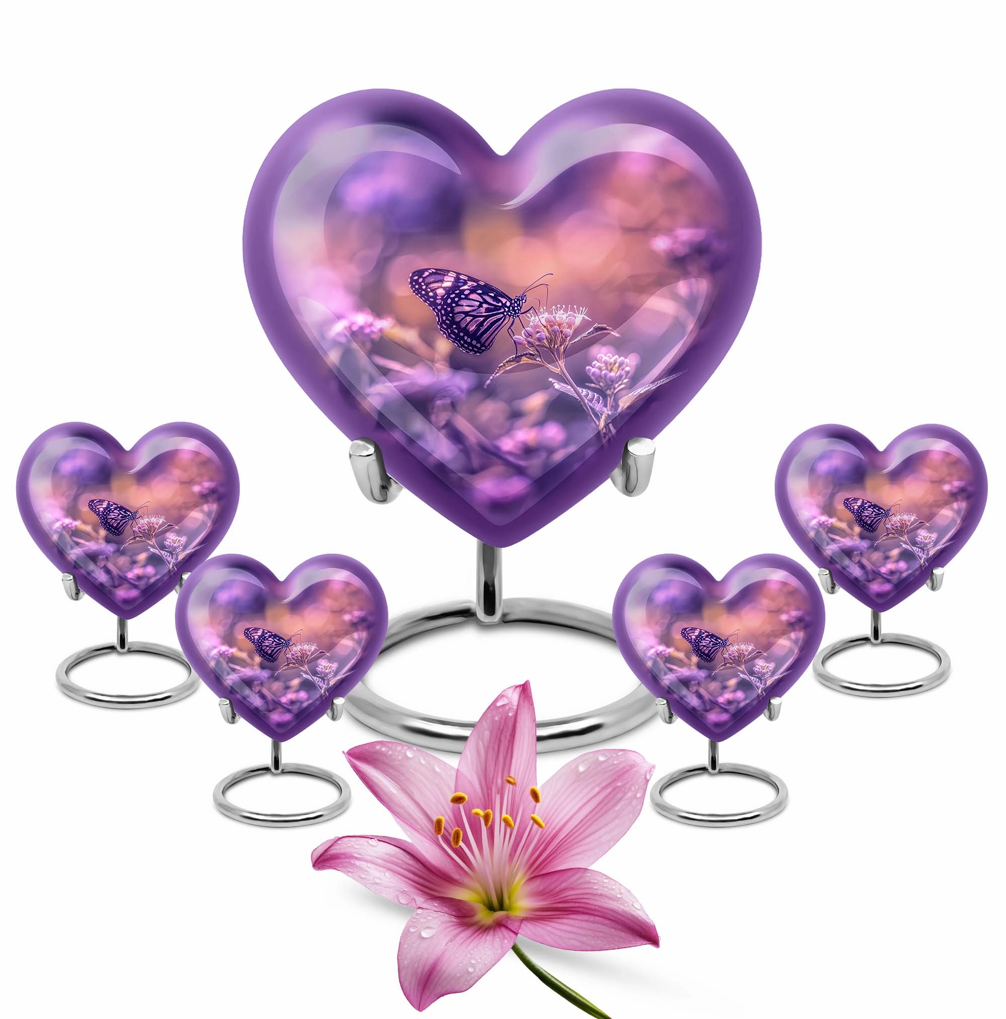 Butterfly Cremation Urns For Human Ashes Adult Memorial & Funeral Urn