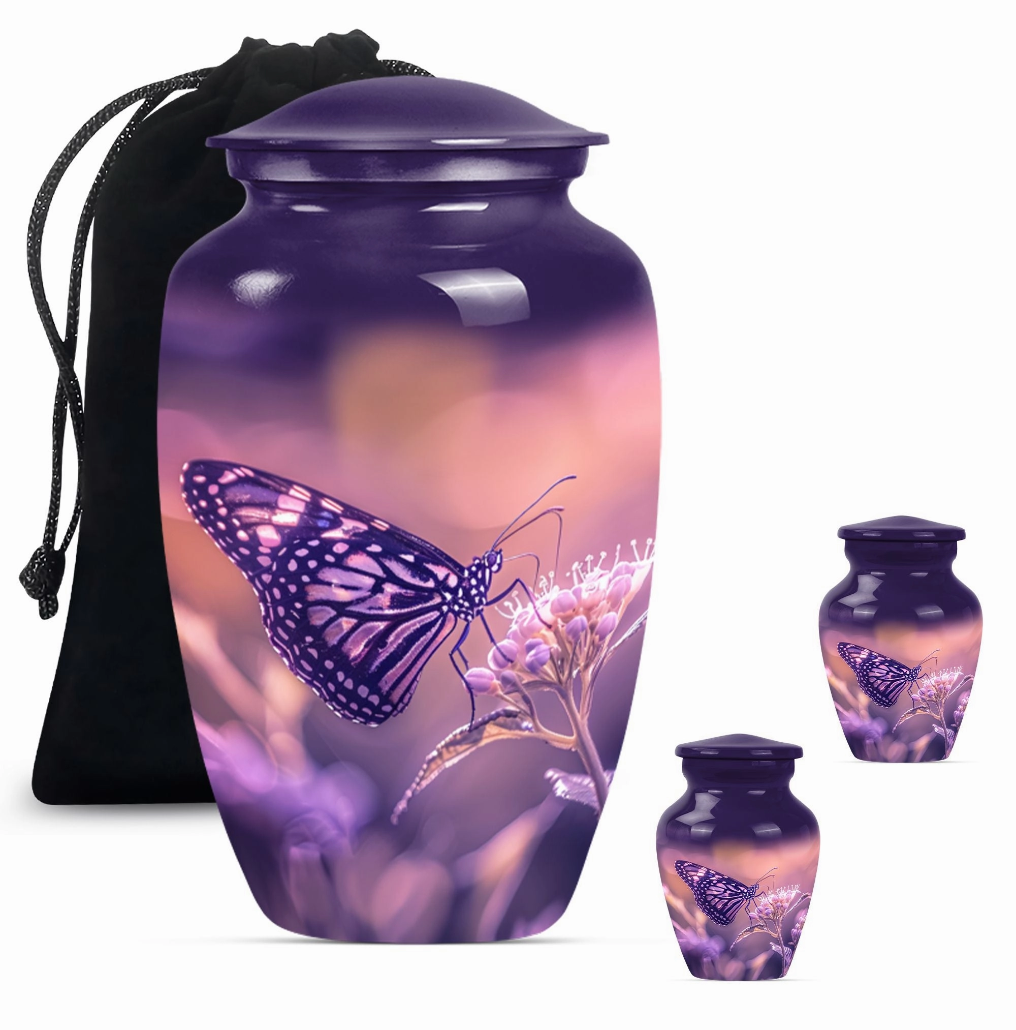 Butterfly Cremation Urns For Human Ashes Adult Memorial & Funeral Urn