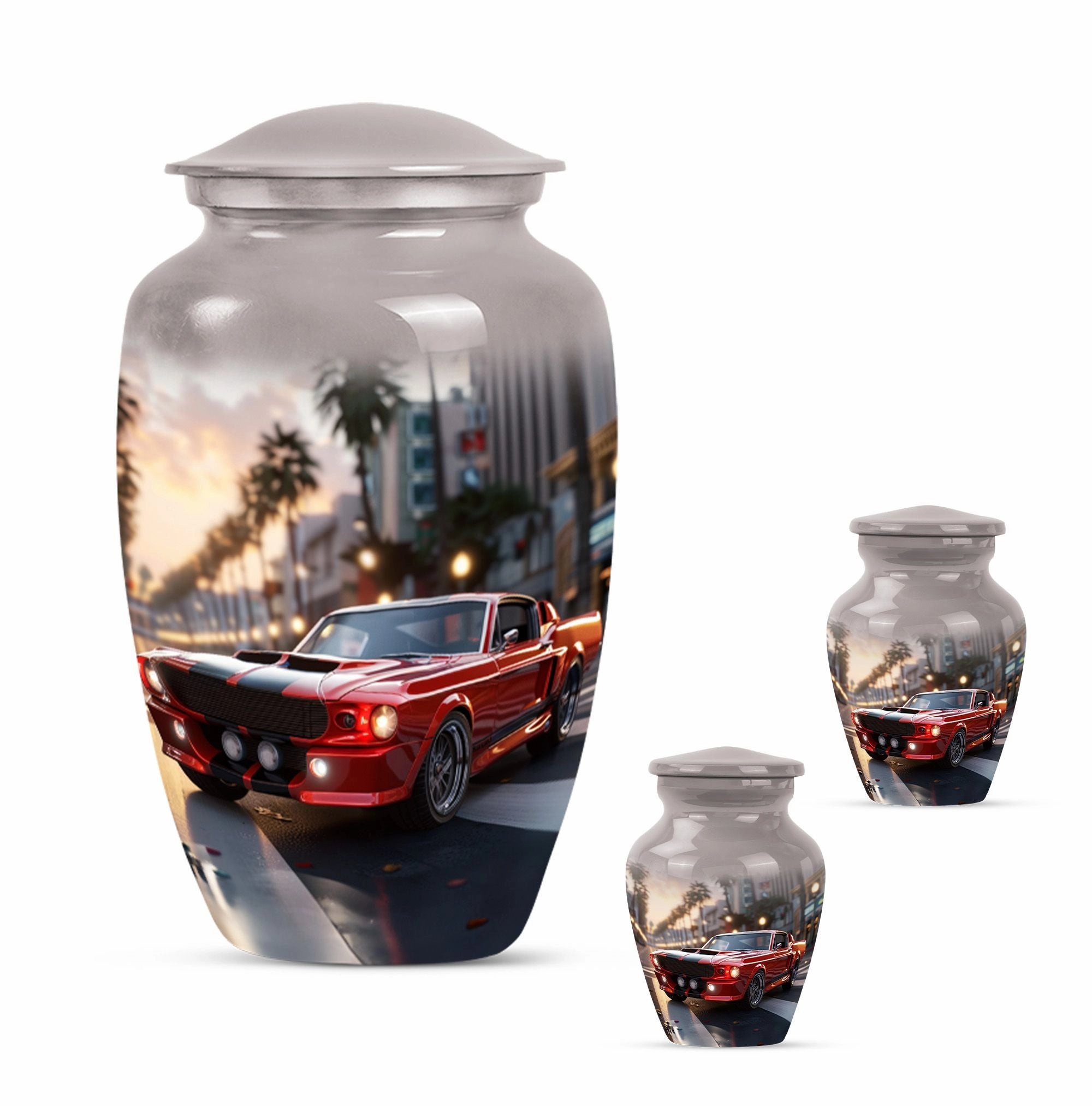 Butterfly Essence: Cremation Personalized Car Urn for Adults