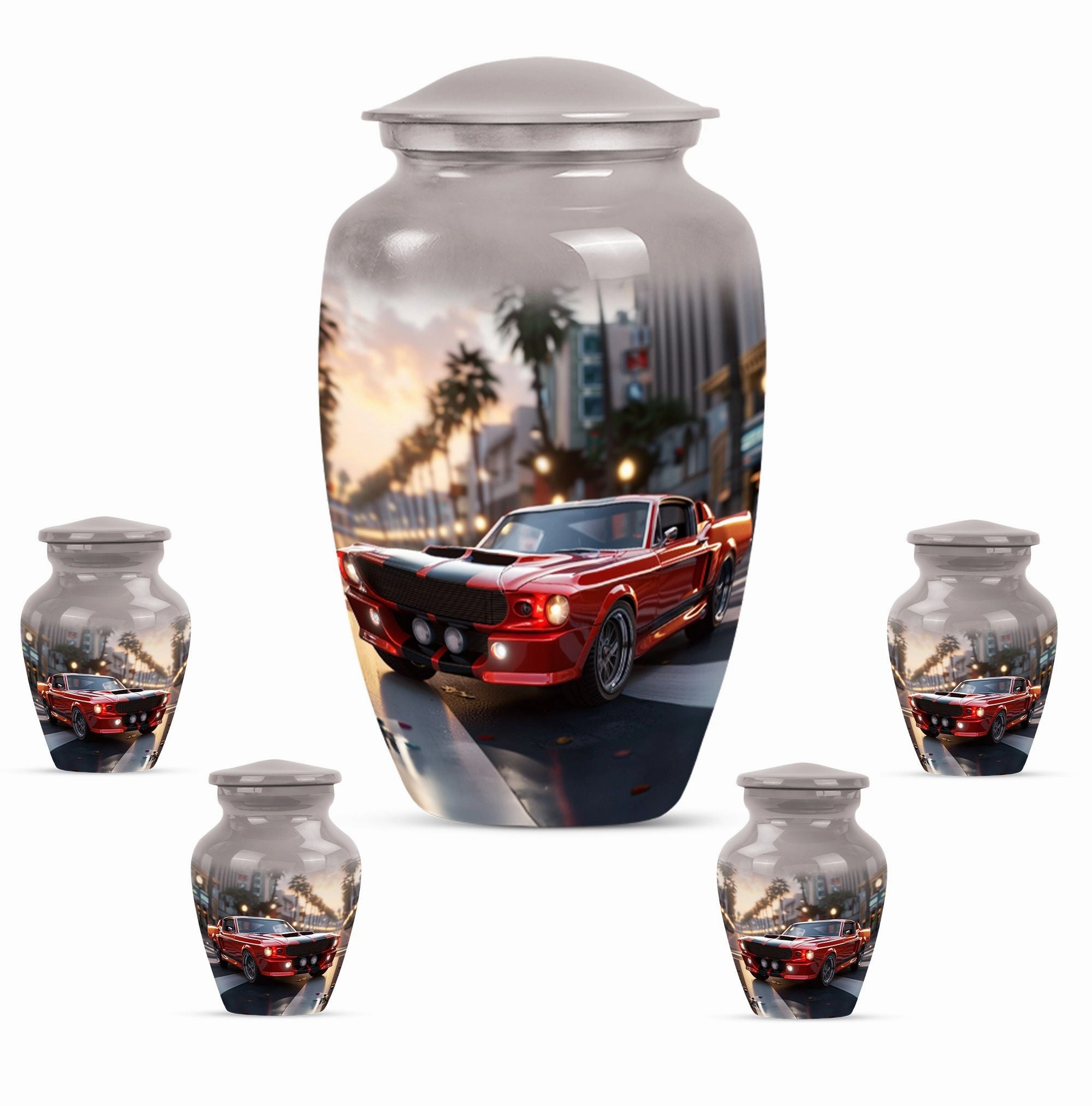 Butterfly Essence: Cremation Personalized Car Urn for Adults