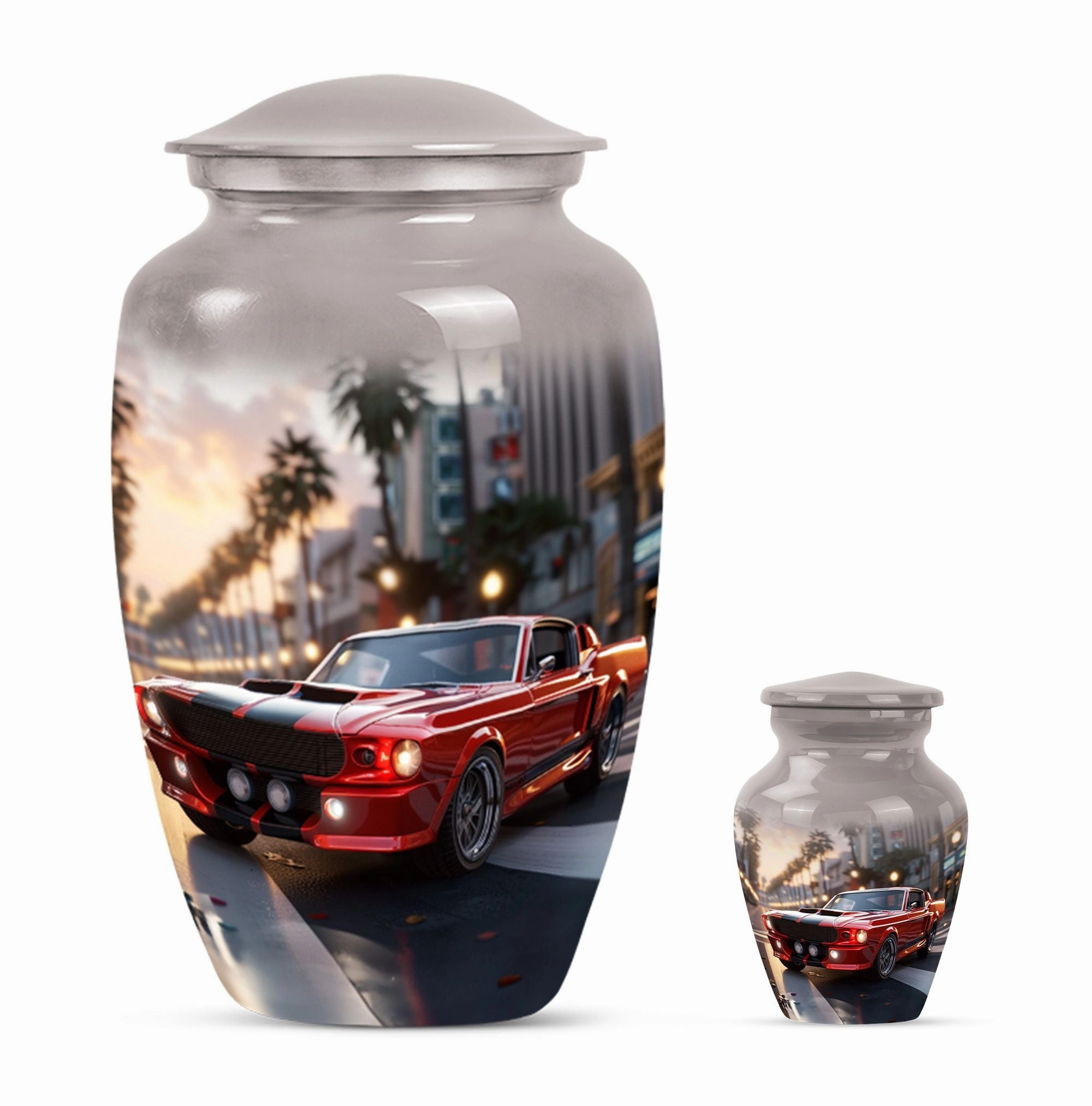Butterfly Essence: Cremation Personalized Car Urn for Adults