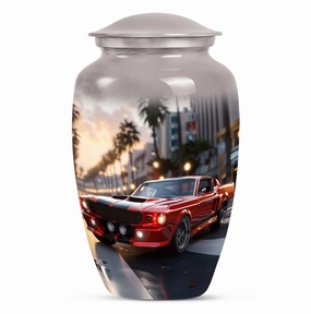 Butterfly Essence: Cremation Personalized Car Urn for Adults