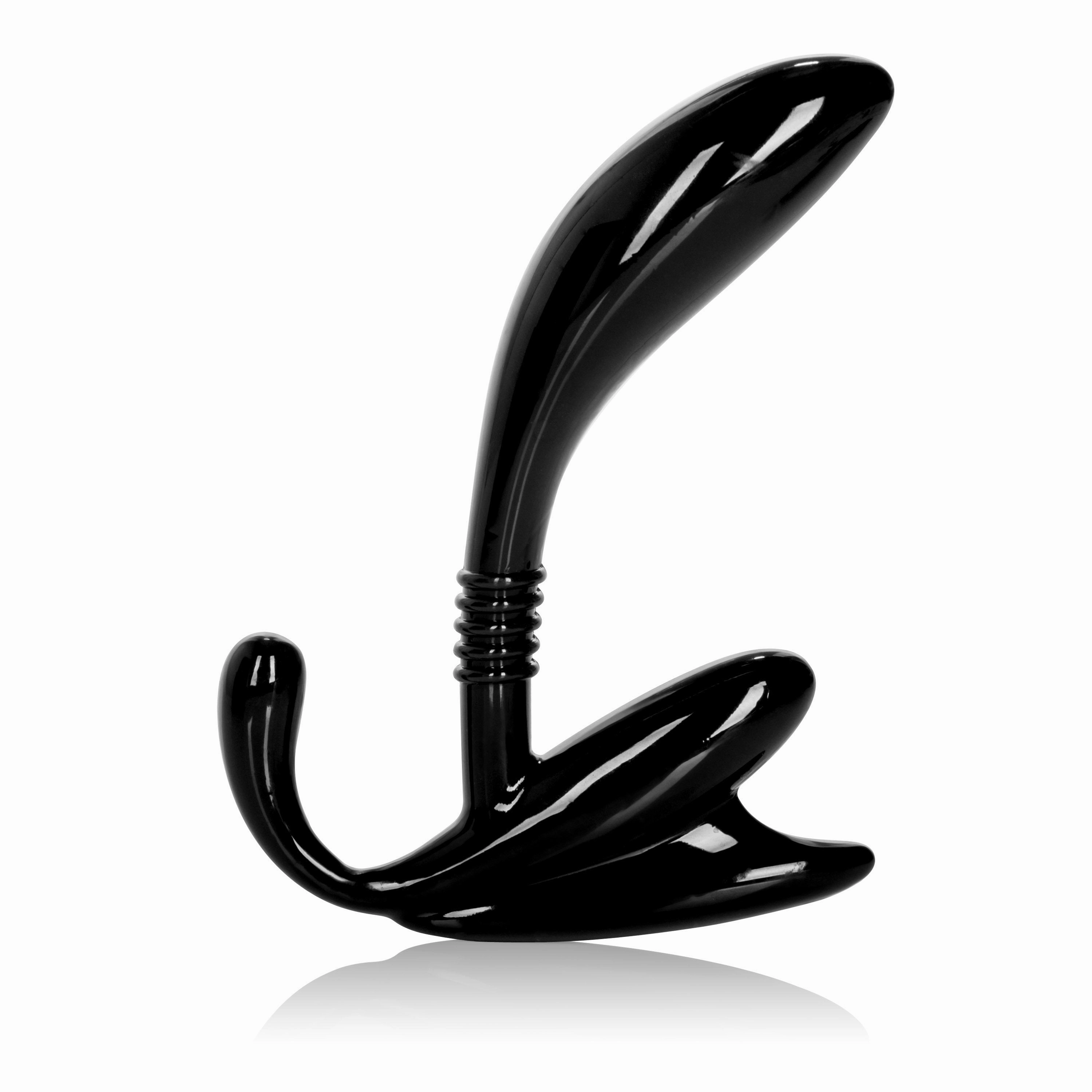 California Exotics - Apollo Curved Prostate Probe Massager (Black)