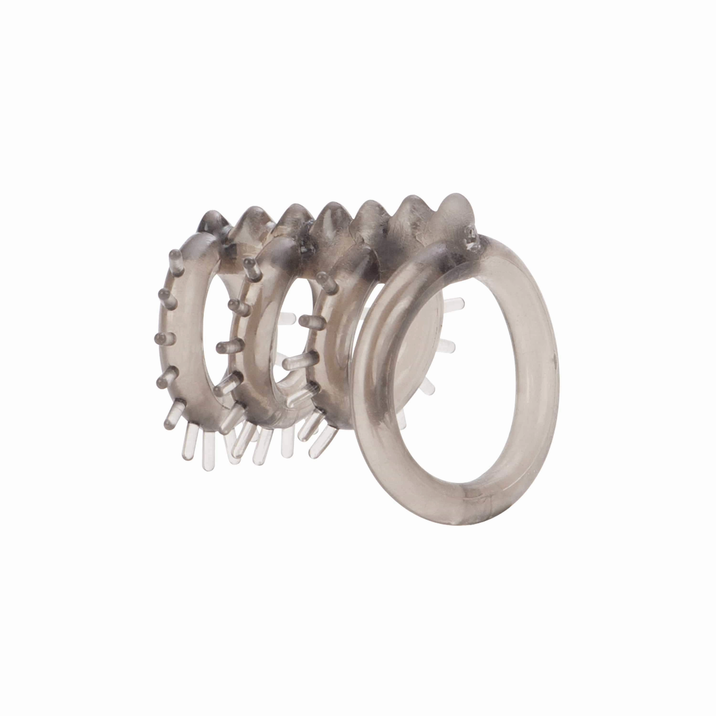 California Exotics - Dr Joel Kaplan Support Master Triple Ticklers Cock Cage (Grey)