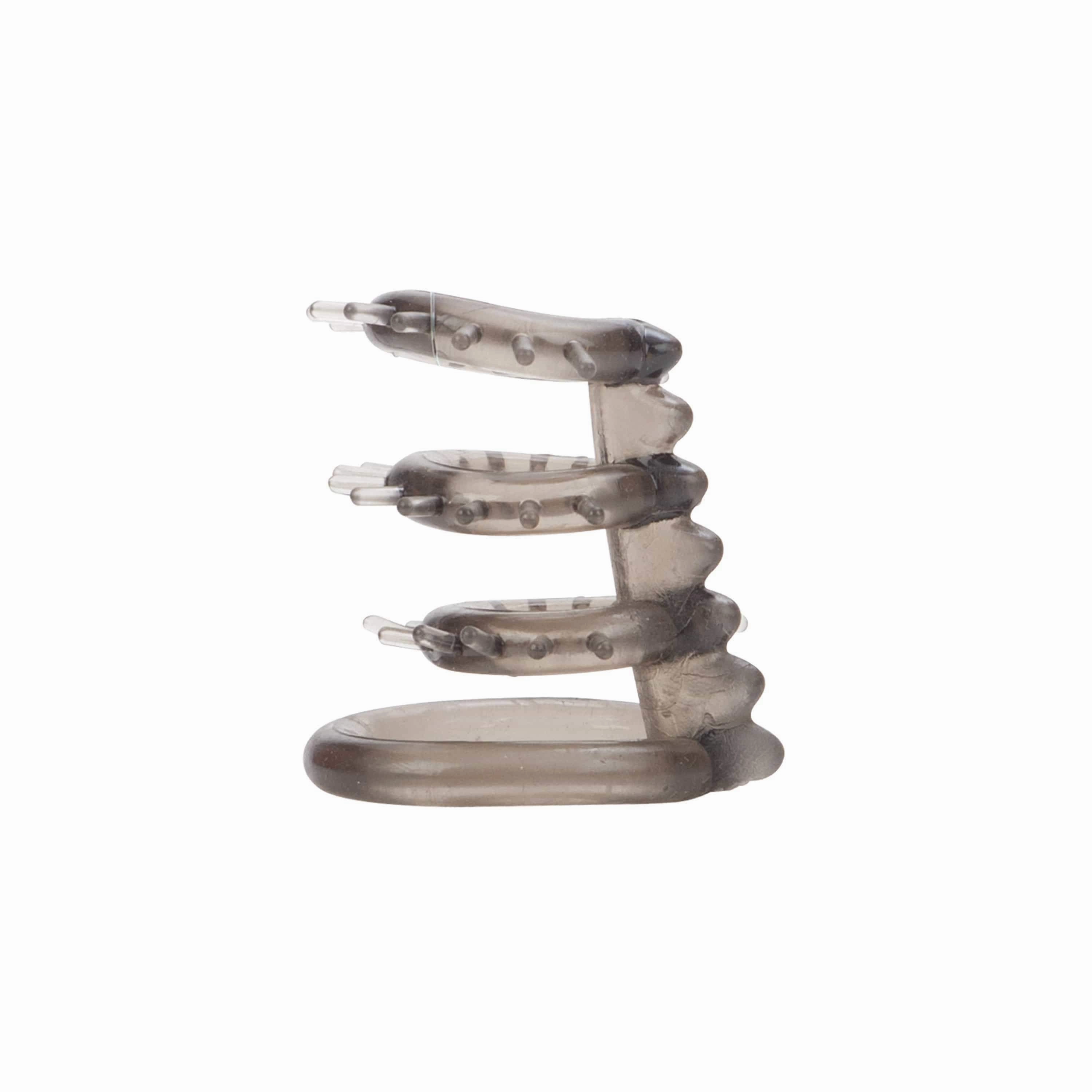 California Exotics - Dr Joel Kaplan Support Master Triple Ticklers Cock Cage (Grey)