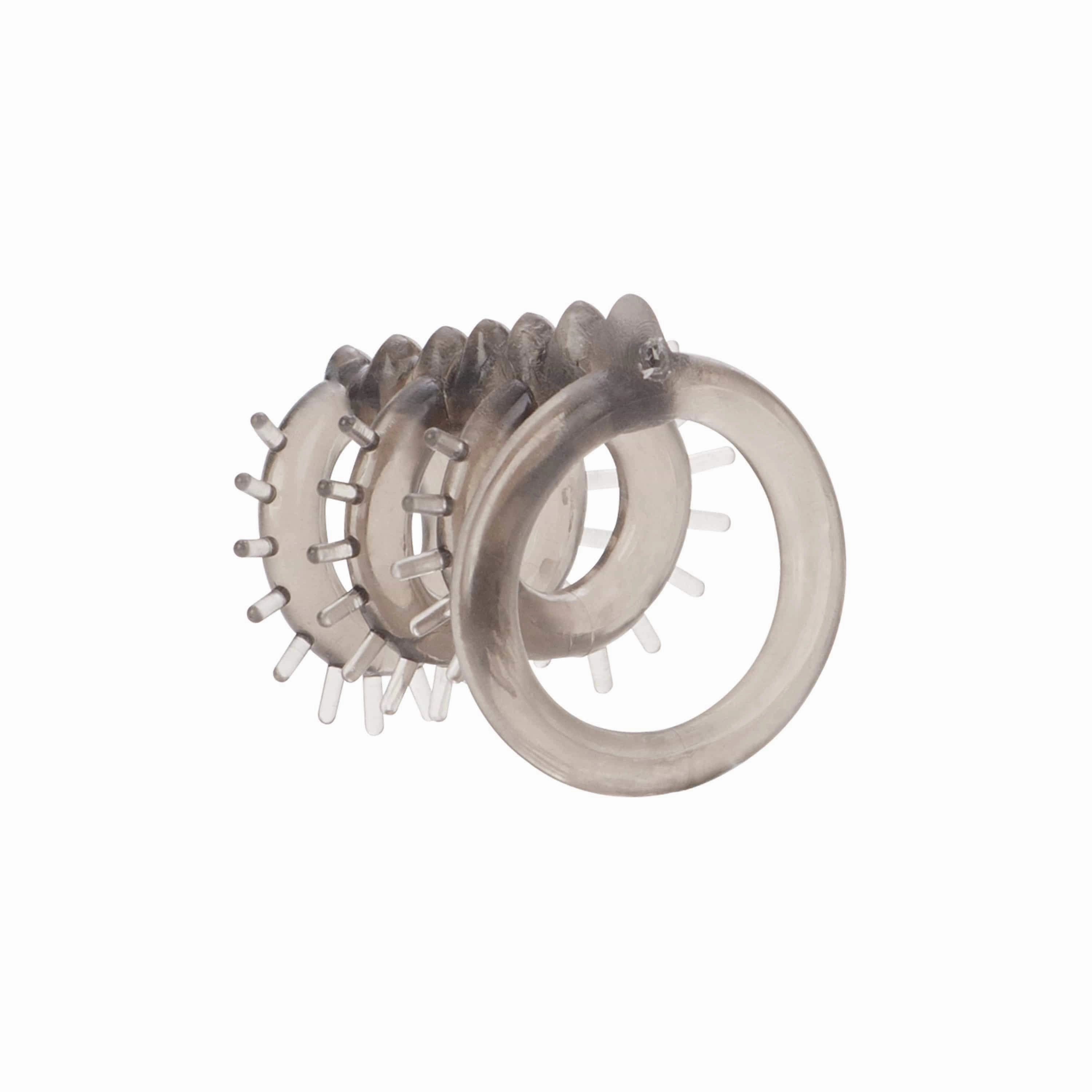 California Exotics - Dr Joel Kaplan Support Master Triple Ticklers Cock Cage (Grey)