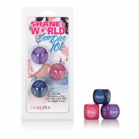 California Exotics - Shane's World Sex Dice 101 (Multi Colour)