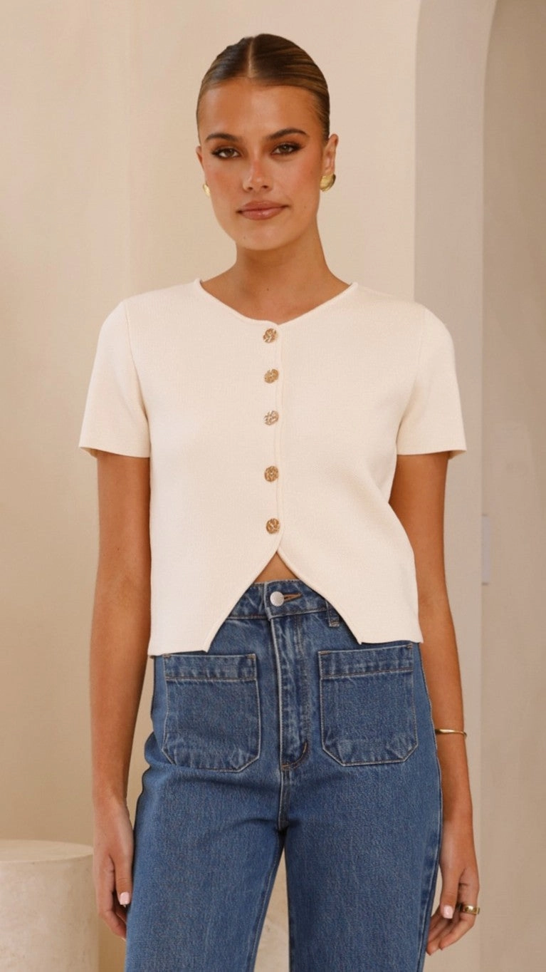 Calile Top - Cream