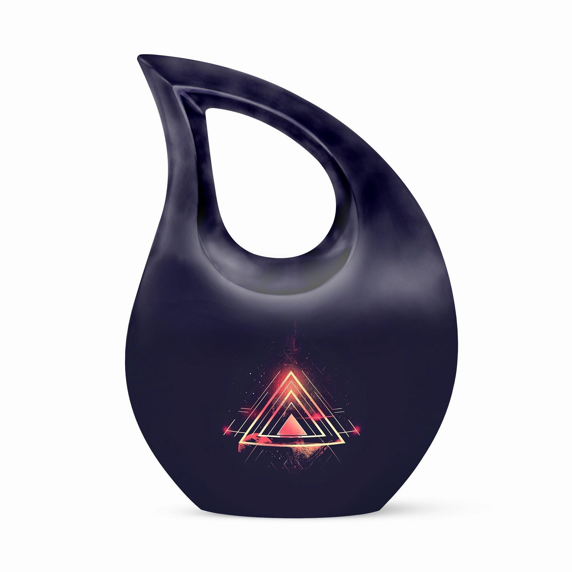 Catholic Urn:  Container For Cremated Adult Human Ashes