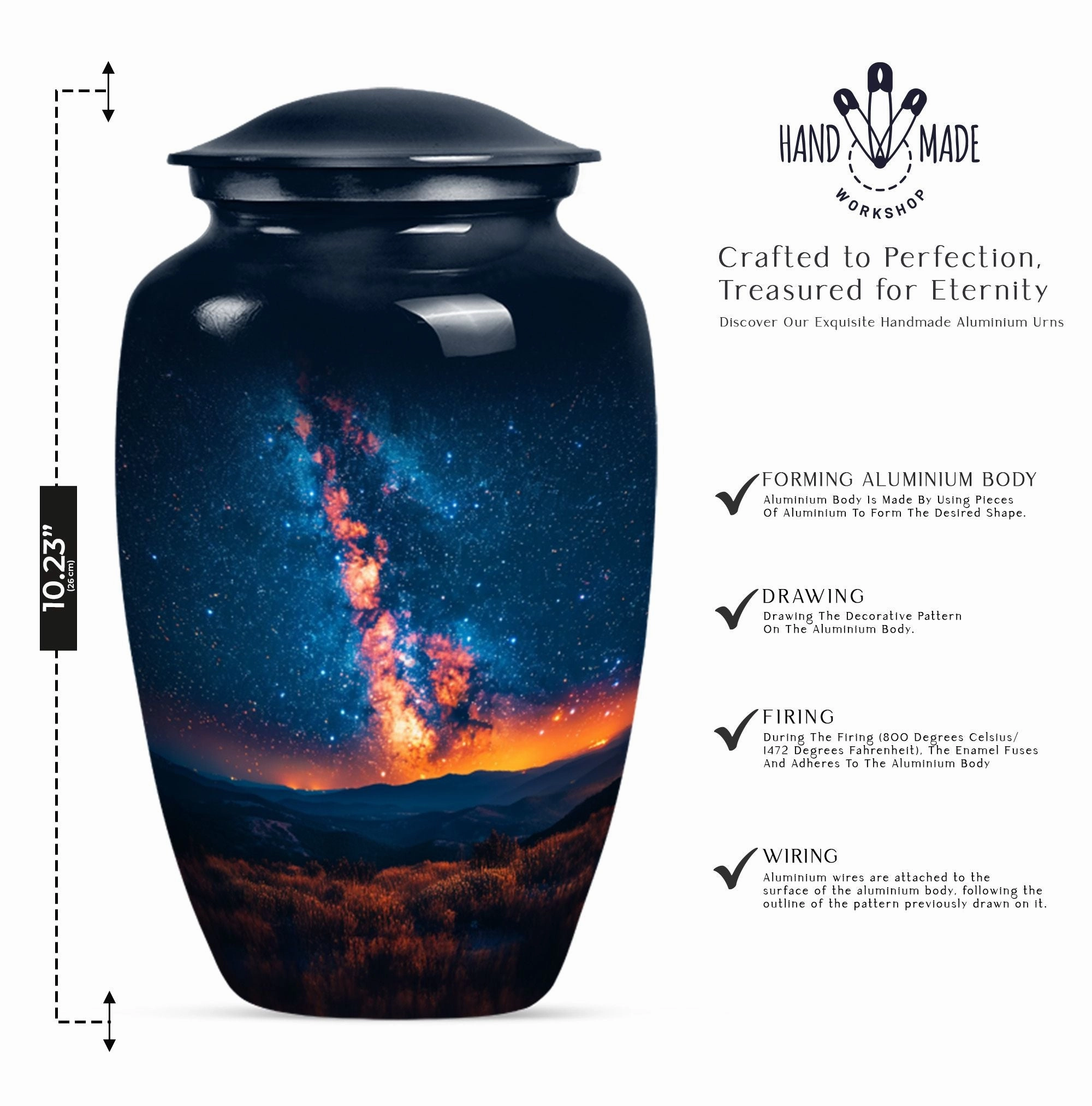 Cherished Remains Galaxy Urn: An Elegant Memorial for Loved Ones