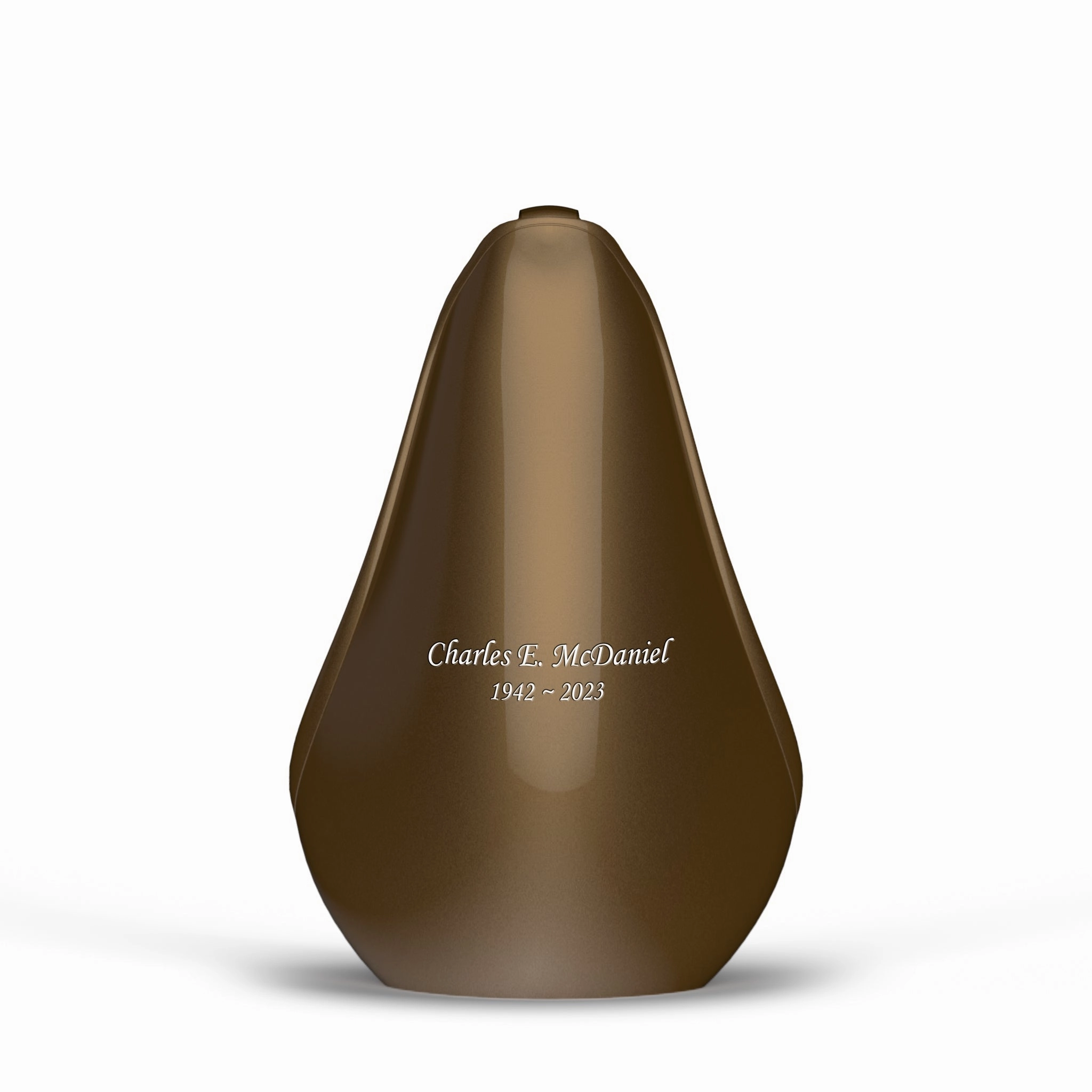 Child or Small LoveBird Brass Cremation Urn