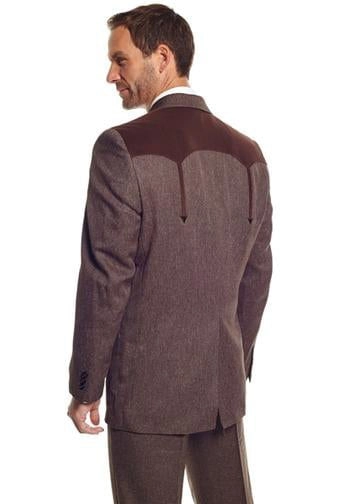 Circle S Mens Heather Chestnut Polyester Boise Blazer Sport Coat 38 R