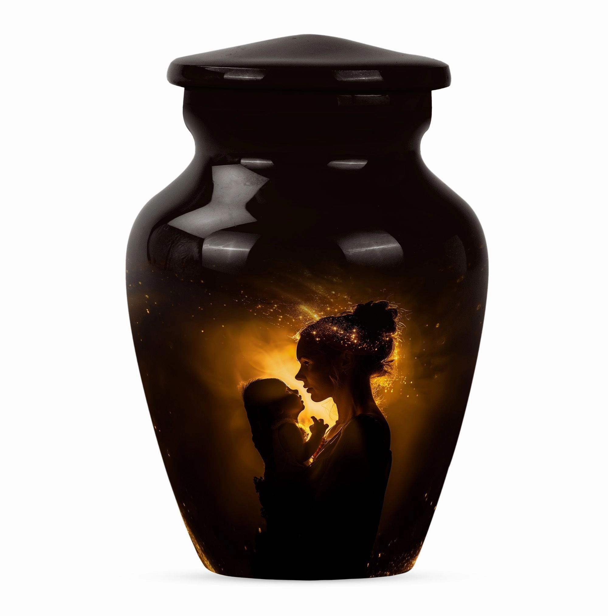 Commemorable Mother Love Urn and Tribute to Adult Male Dad