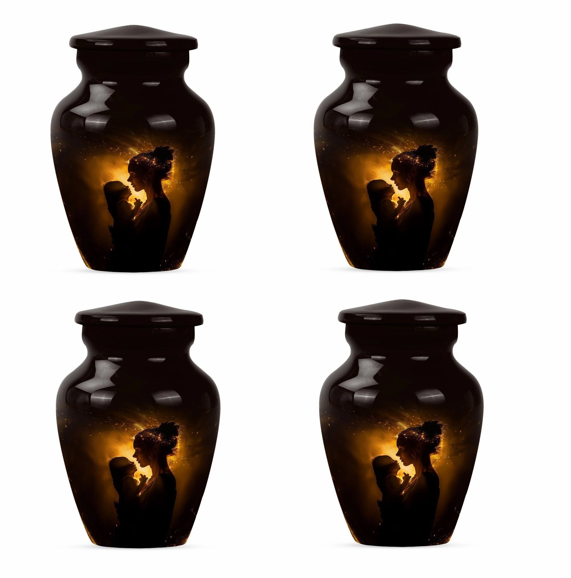 Commemorable Mother Love Urn and Tribute to Adult Male Dad