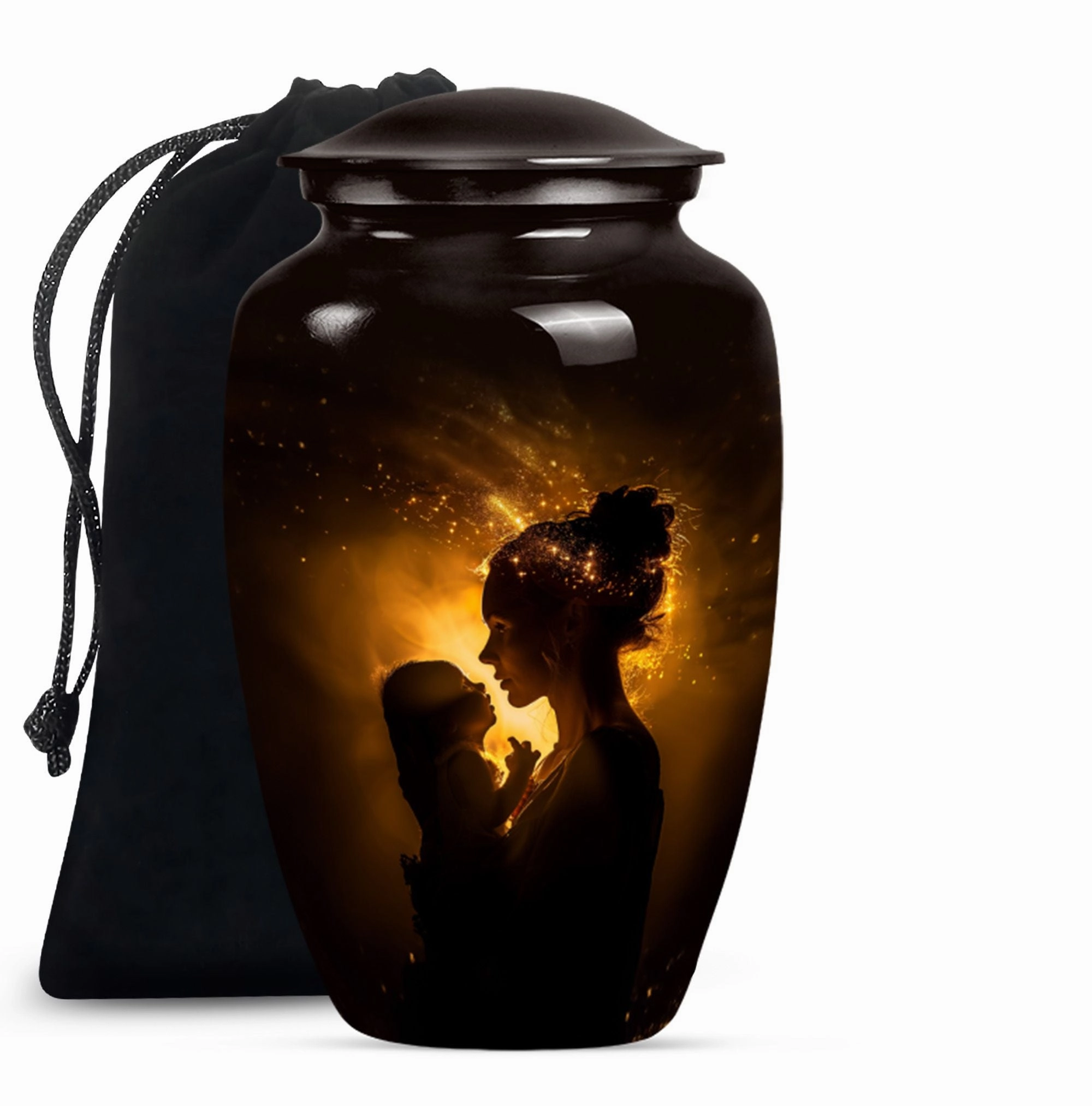 Commemorable Mother Love Urn and Tribute to Adult Male Dad