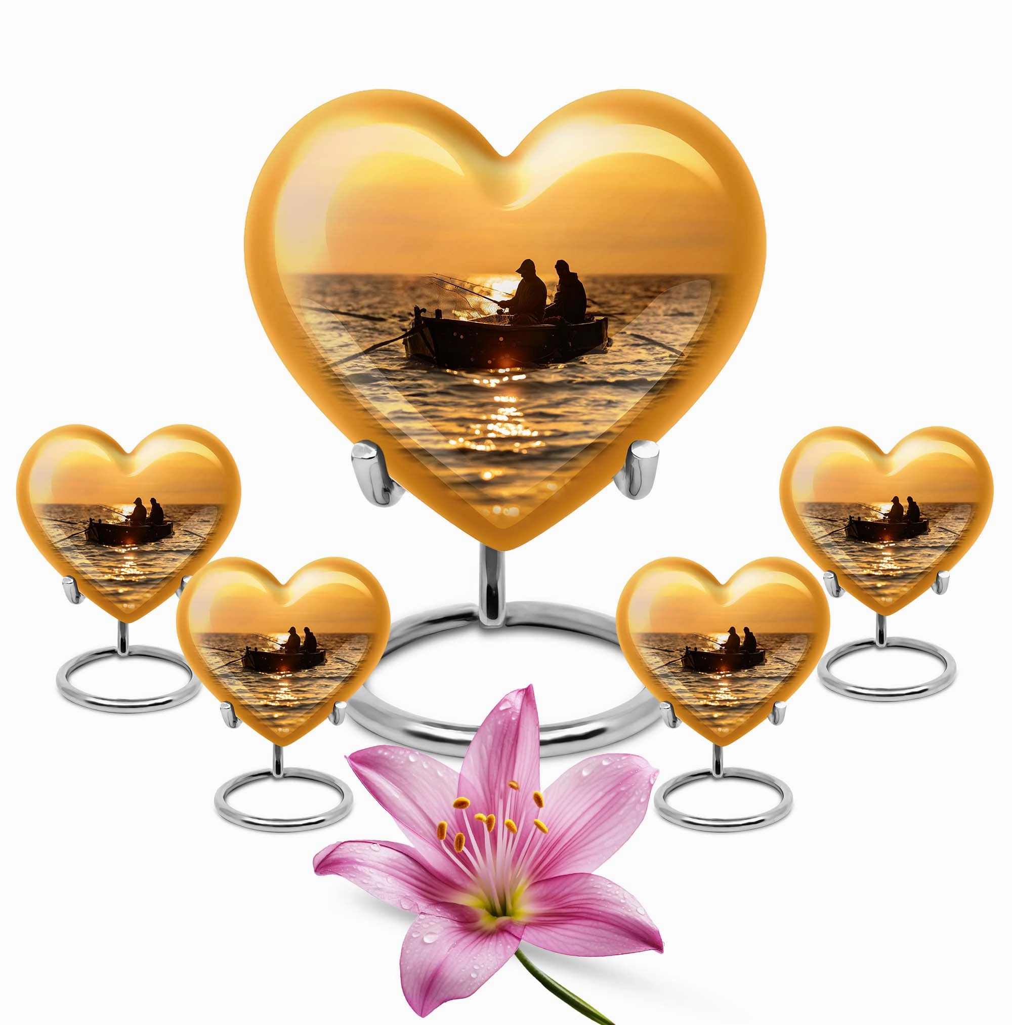 Cowboy Cremation Keepsake For Human Ashes Memorial & Funeral Urn