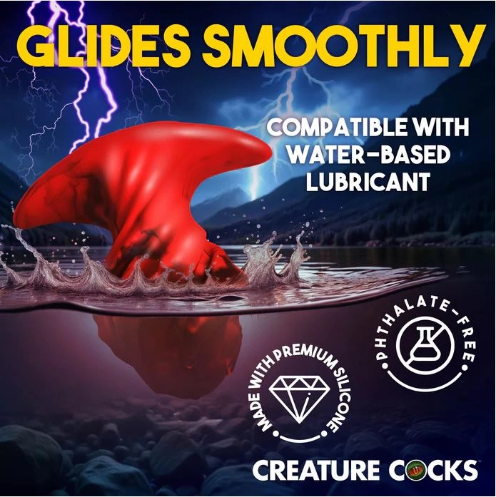 Creature Cocks Dragonspawn Silicone Butt Plug - Medium