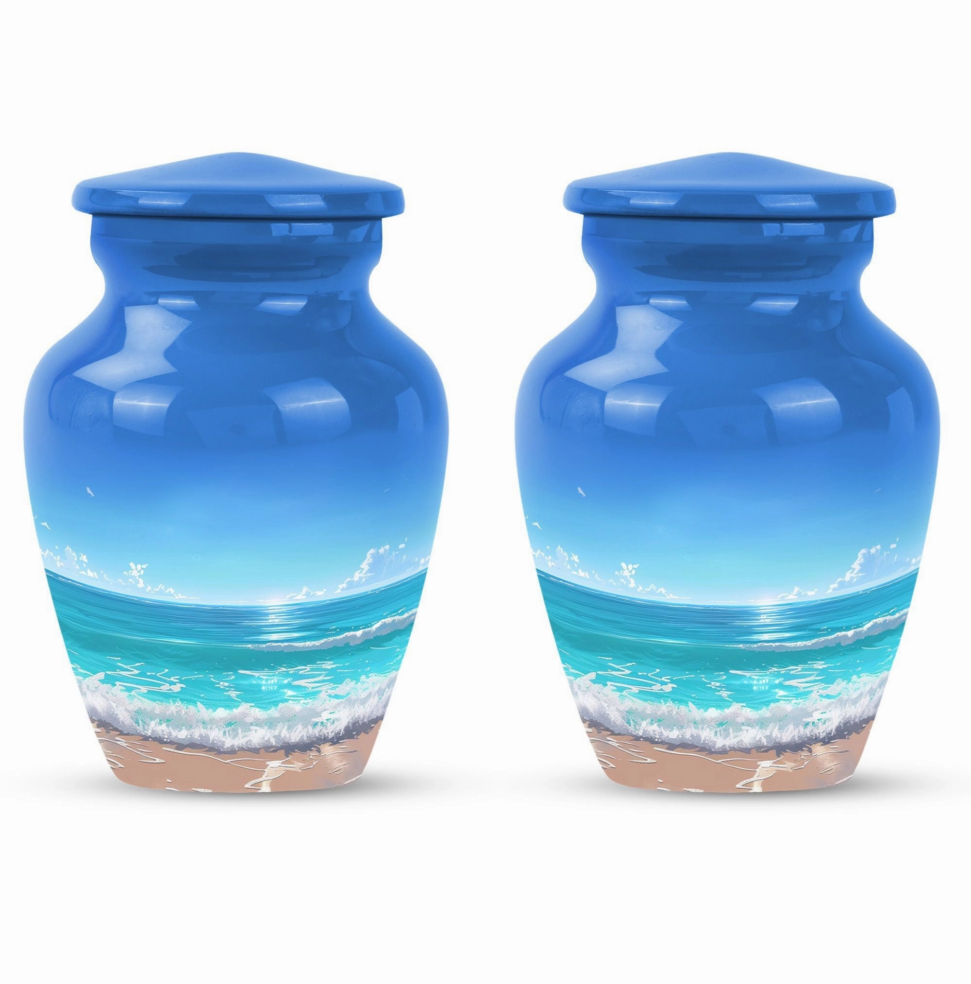 Crestal Oasis Beach Urn: Your Premium Adult Cremation Solution