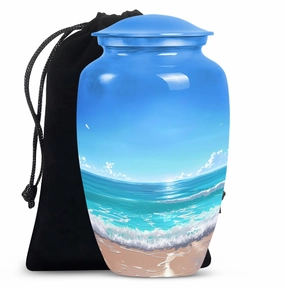 Crestal Oasis Beach Urn: Your Premium Adult Cremation Solution