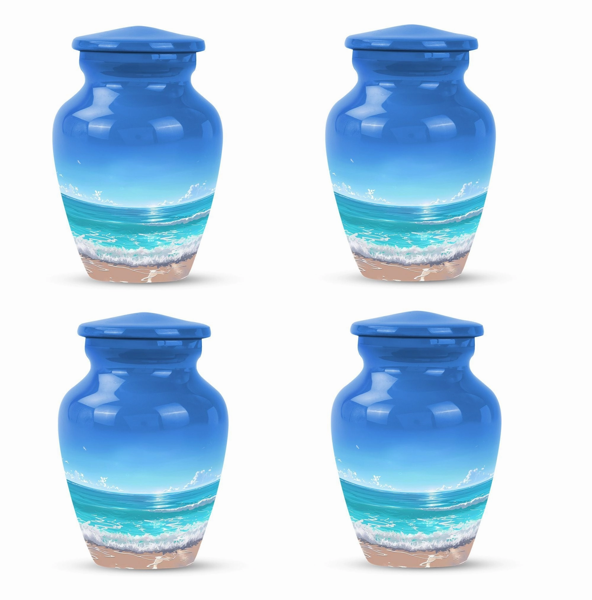 Crestal Oasis Beach Urn: Your Premium Adult Cremation Solution