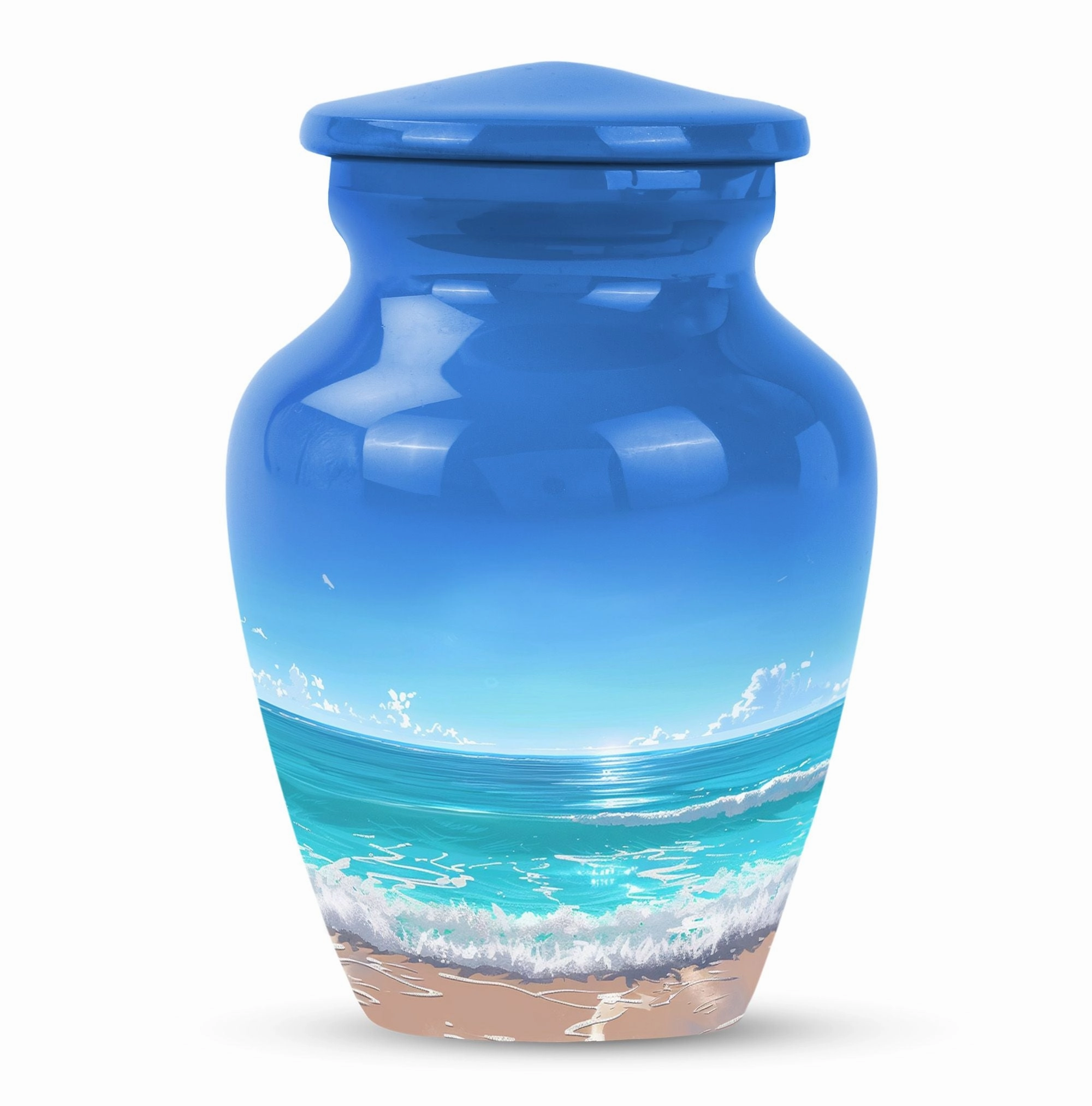 Crestal Oasis Beach Urn: Your Premium Adult Cremation Solution