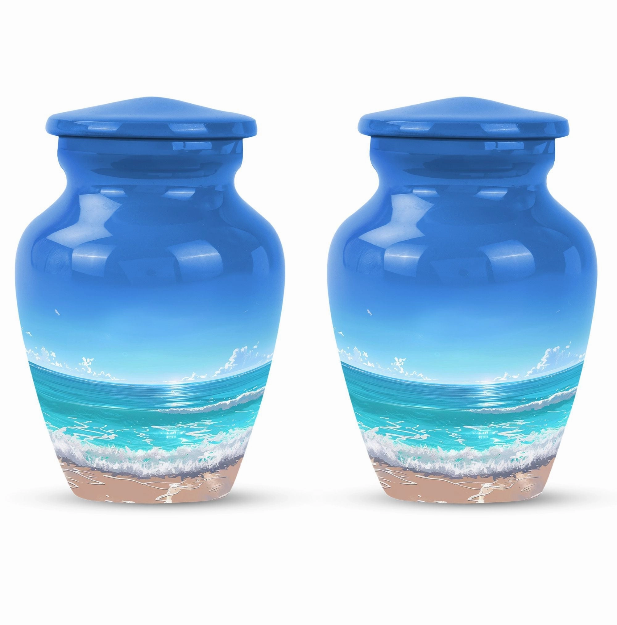 Crestal Oasis Beach Urn: Your Premium Adult Cremation Solution