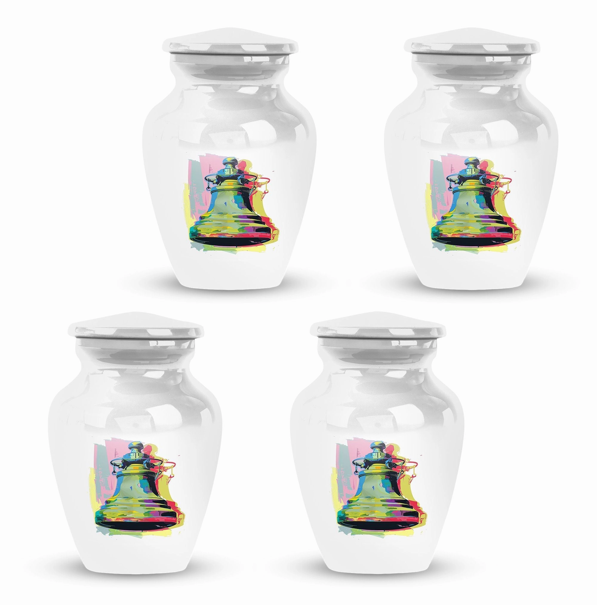 Dignified Bell Urn: Adult Female Memorial Cremation Keepsake