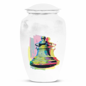 Dignified Bell Urn: Adult Female Memorial Cremation Keepsake