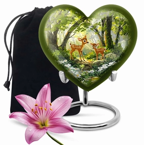 Distinguished Deer Cremation Urn Homage to Men
