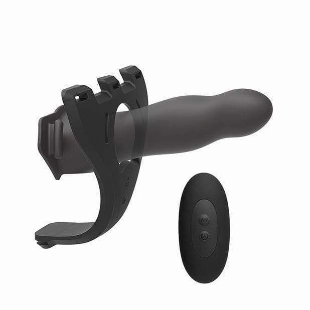 Doc Johnson - Body Extensions Be Aroused Vibrating 2 Piece Strap On Set (Black)