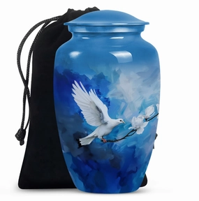 Dove Bird Cremation Urns For Human Ashes Adult Man